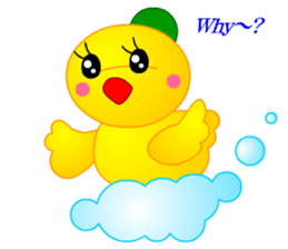 Tomo's Duck Ahiru-chan (English) sticker #6568134