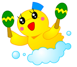 Tomo's Duck Ahiru-chan (English) sticker #6568141