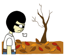 Autumn/Fall Season Primary Daily 03 sticker #6568219