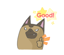 Husky n' Shepherd sticker #6568710