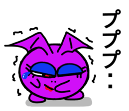 Small devil of whisper sticker #6569469