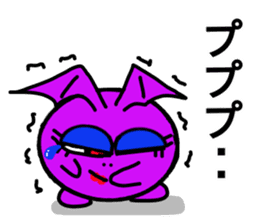 Small devil of whisper sticker #6569469