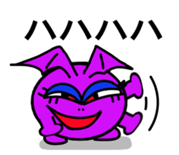 Small devil of whisper sticker #6569470