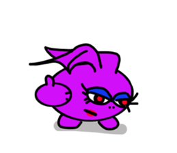 Small devil of whisper sticker #6569473