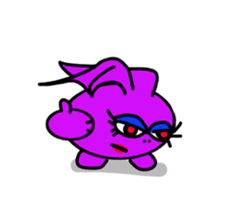 Small devil of whisper sticker #6569473