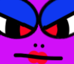 Small devil of whisper sticker #6569496