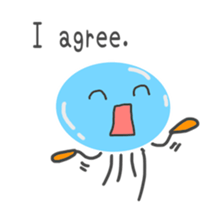 Jellyfish theater (Enjoy Life sticker #6569691