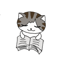 Myaako of heart cat The seasonal volume sticker #6569716