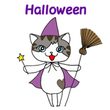 Myaako of heart cat The seasonal volume sticker #6569717