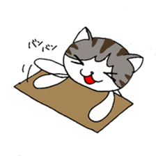 Myaako of heart cat The seasonal volume sticker #6569723