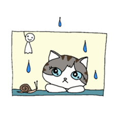 Myaako of heart cat The seasonal volume sticker #6569741