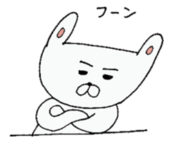 GG rabbit sticker #6570624