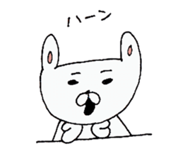 GG rabbit sticker #6570625