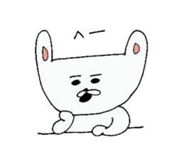 GG rabbit sticker #6570626