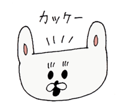 GG rabbit sticker #6570629