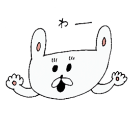 GG rabbit sticker #6570630