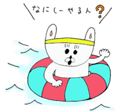 GG rabbit sticker #6570648