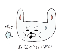 GG rabbit sticker #6570654