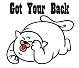 Big Fat Cat sticker #6570959