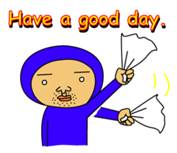 The Blue Man part2 (eng Ver.) sticker #6571425