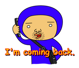 The Blue Man part2 (eng Ver.) sticker #6571426