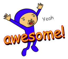 The Blue Man part2 (eng Ver.) sticker #6571430