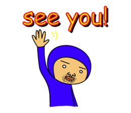 The Blue Man part2 (eng Ver.) sticker #6571441