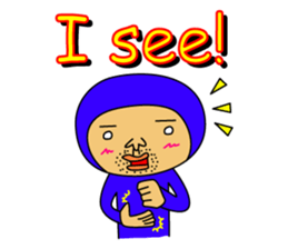 The Blue Man part2 (eng Ver.) sticker #6571442