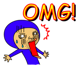 The Blue Man part2 (eng Ver.) sticker #6571448