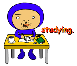 The Blue Man part2 (eng Ver.) sticker #6571459