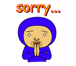 The Blue Man part2 (eng Ver.) sticker #6571460