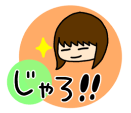 girls and dialects sticker #6571749