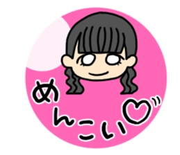 girls and dialects sticker #6571765