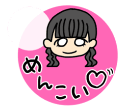 girls and dialects sticker #6571765