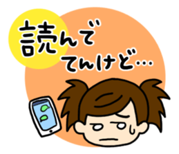 girls and dialects sticker #6571769