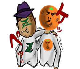 ZKYM-ORNG sticker #6572130