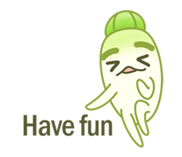 Aunty Ro-Big radish in summer sticker #6572555