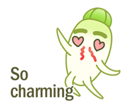 Aunty Ro-Big radish in summer sticker #6572559