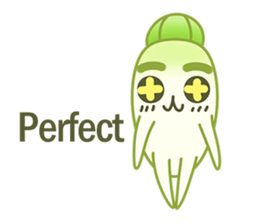 Aunty Ro-Big radish in summer sticker #6572567