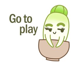 Aunty Ro-Big radish in summer sticker #6572574