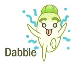 Aunty Ro-Big radish in summer sticker #6572575