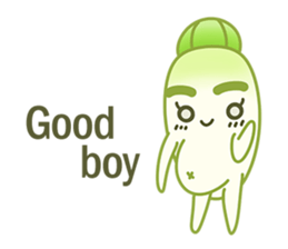 Aunty Ro-Big radish in summer sticker #6572580