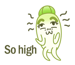 Aunty Ro-Big radish in summer sticker #6572583