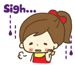 ribbon sticker sticker #6572767