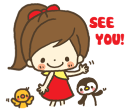 ribbon sticker sticker #6572774