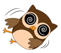Happy Owl Family (ENGLISH Version) sticker #6573031