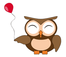 Happy Owl Family (ENGLISH Version) sticker #6573034