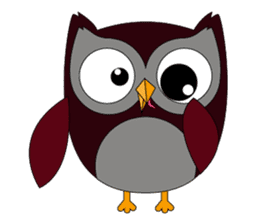 Happy Owl Family (ENGLISH Version) sticker #6573043