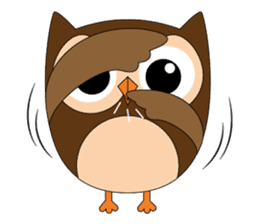 Happy Owl Family (ENGLISH Version) sticker #6573045