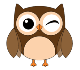 Happy Owl Family (ENGLISH Version) sticker #6573046